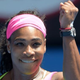 Serena Williams celebrates after a victory in her women’s singles match against Slovakia's Dominika Cibulkova on day 10 of the 2015 Australian Open tennis tournament in Melbourne Jan. 28, 2015.
Greg Wood/AFP/Getty Images